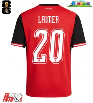 Austria Konrad Laimer #20 Primera Equipación Mundial 2026 Manga Corta